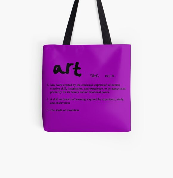 BFA - Definition of Art All Over Print Tote Bag
