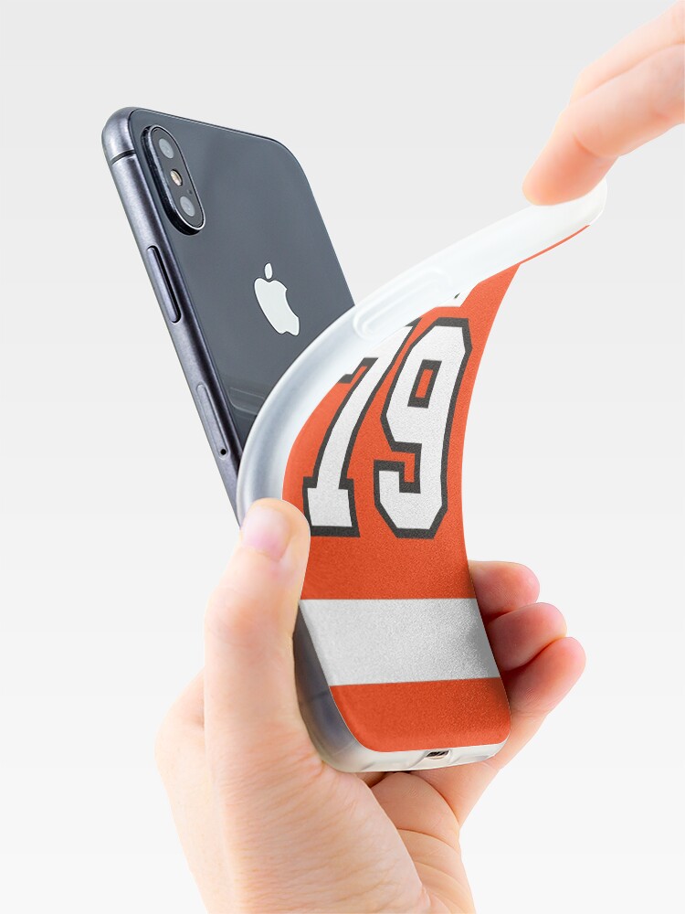 "Philadelphia Flyers Carter Hart Home Jersey Back Phone Case" iPhone