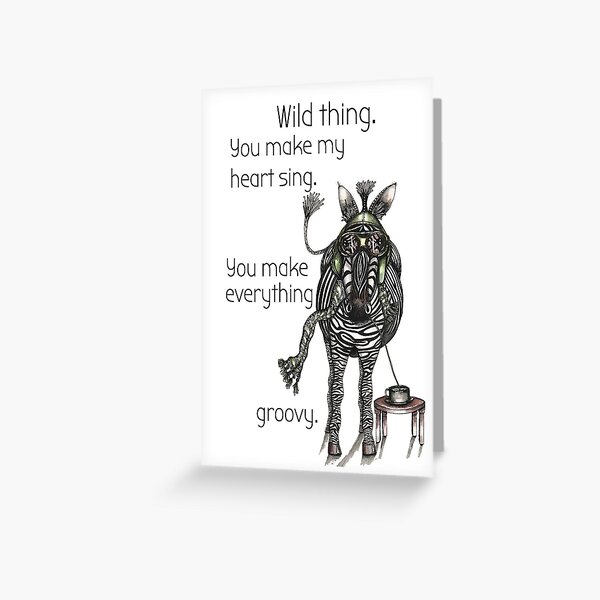Wild Greeting Card