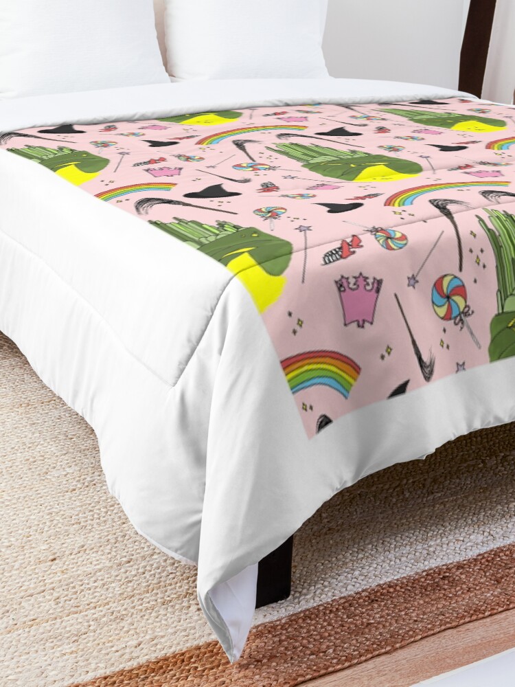 "Wizard of Oz Pattern" Comforter by elmarglo Redbubble