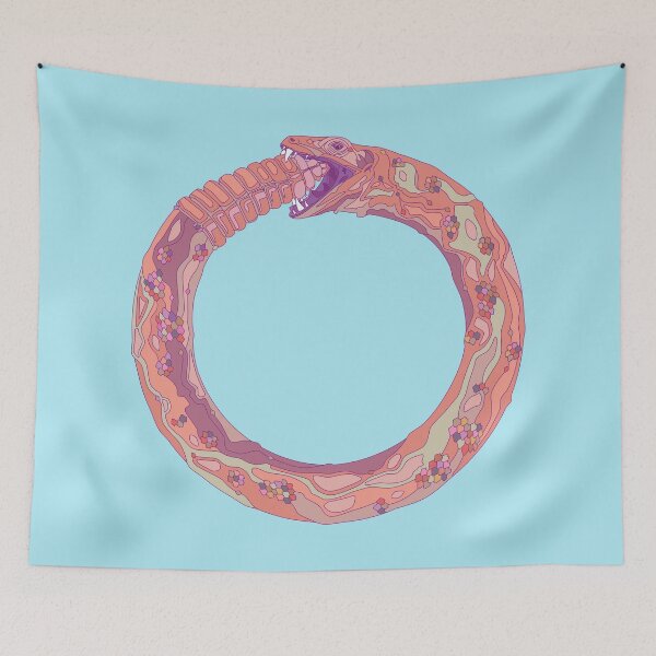 Item preview, Pink Sky Ouroboros designed and sold by O Grimley.