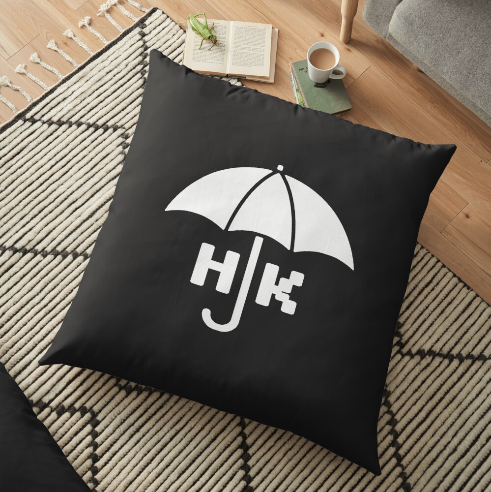 Hong Kong - White Floor Pillow