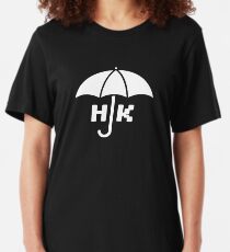 Hong Kong - White Slim Fit T-Shirt