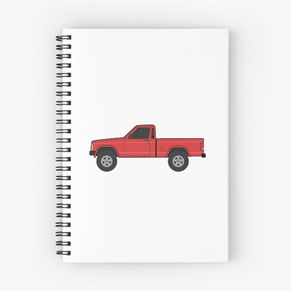Item preview, Comanche MJ  pickup truck Stock Red designed and sold by MandalaPics.