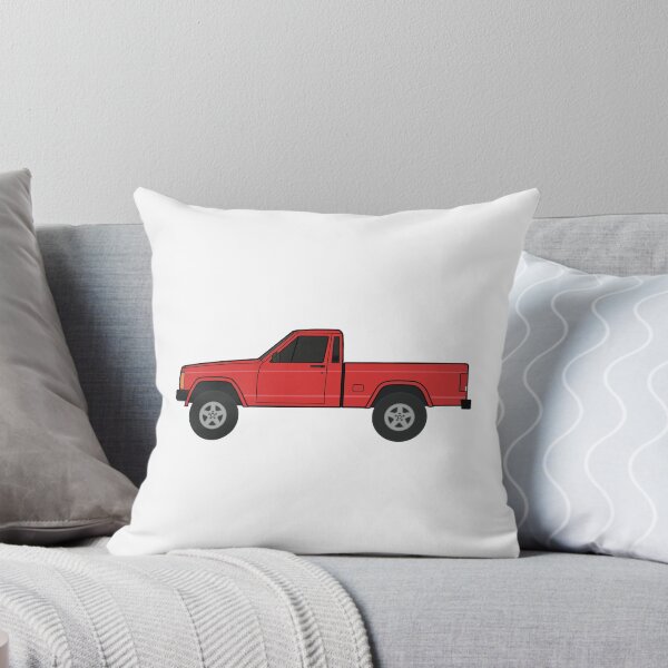 Item preview, Comanche MJ  pickup truck Stock Red designed and sold by MandalaPics.