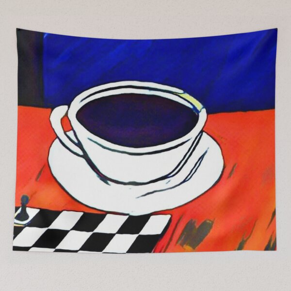 Item preview, coffee & chess designed and sold by paulvolker.