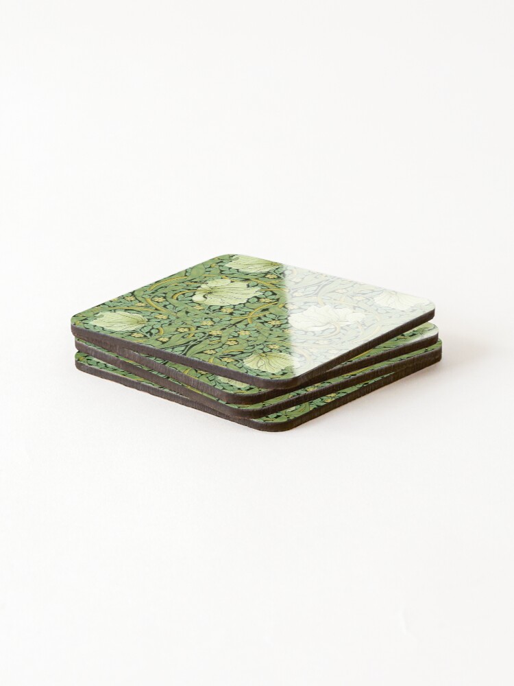 Alternate view of William Morris Pimpernel Coasters (Set of 4)
