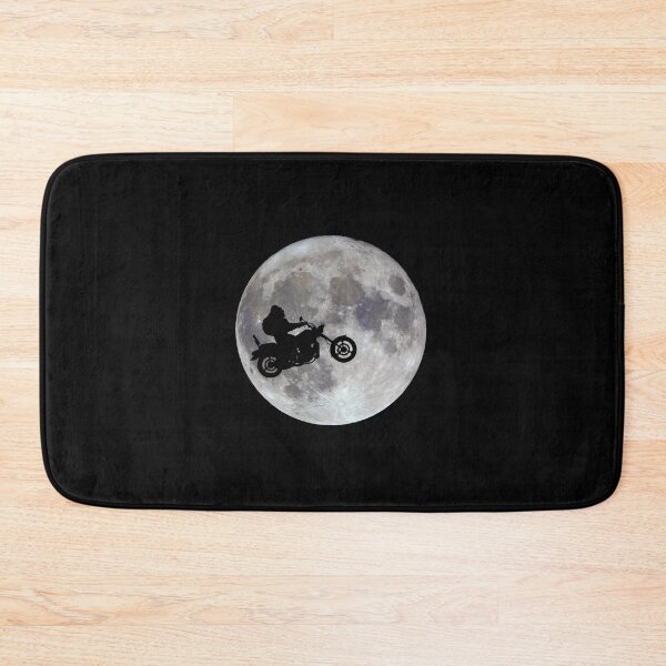 Item preview, Big foot, big bike and a big bright moon designed and sold by NewSignCreation.