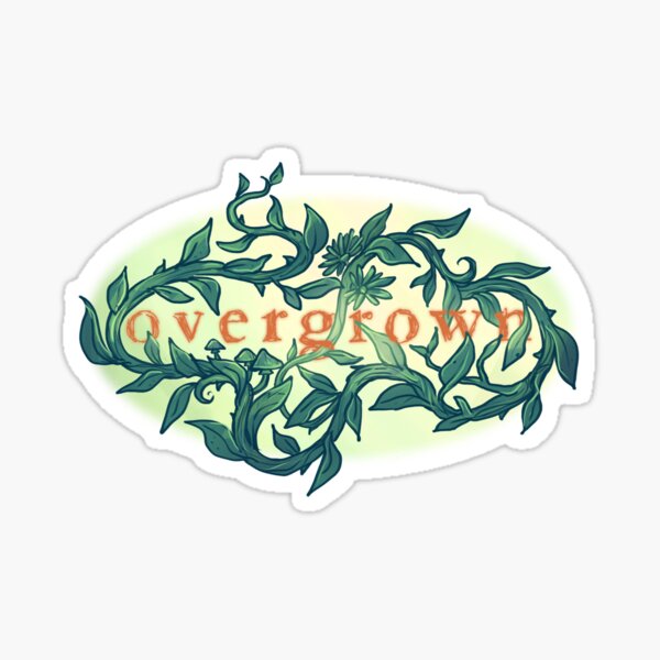 Overgrown Logo Sticker