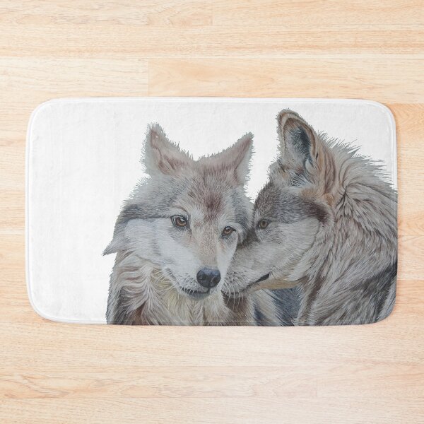 Item preview, Wolves  "Soul mates" designed and sold by cathyscreations.