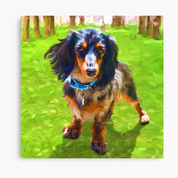"Green Carpet Diva" Canvas Print