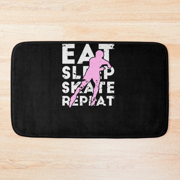 Item preview, Eat Sleep Skate Repeat Retro Roller Skates Inlineskating Gift designed and sold by jeffded.