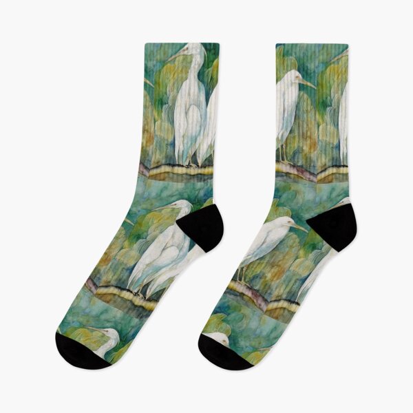 Item preview, Egrets designed and sold by Peggy Guichu.