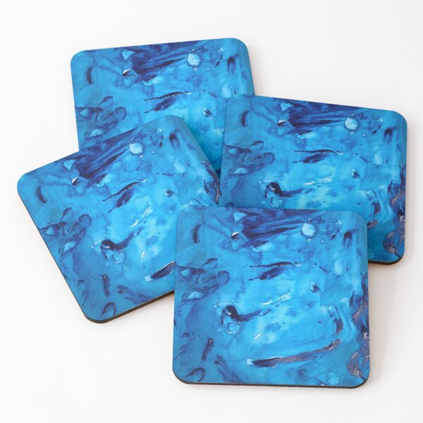 Item preview, deep blues designed and sold by Tonyasartprints.