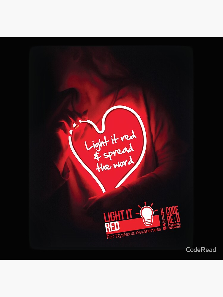 Thumbnail 2 of 2, Tote Bag, Light it red & spread the word designed and sold by CodeRead.