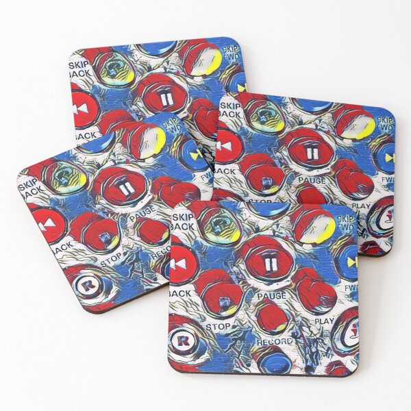 Item preview, Life On Remote Control in Primary Colours designed and sold by ninasilver.