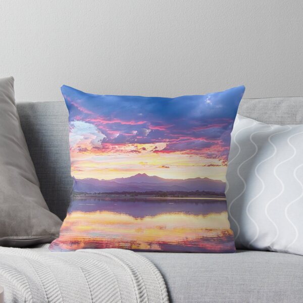 Item preview, Scenic Colorado Rocky Mountain Sunset View designed and sold by Bo Insogna.