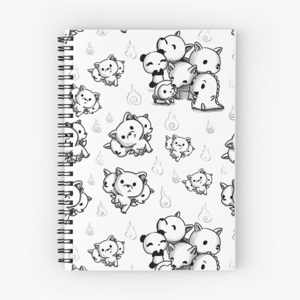 Item preview, Seamless Pattern: Cerberus and the Gang designed and sold by Dino & Panda Studios.