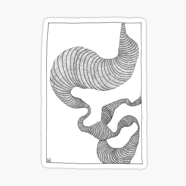 Energy Track Series - Reptilian Containment (Black Ink) Sticker