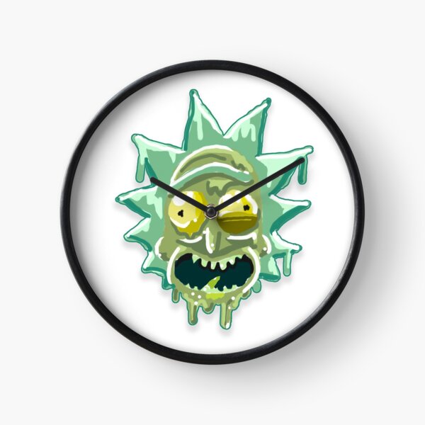 Toxic Rick aka Gunk Rick from Rick and Morty™ Clock