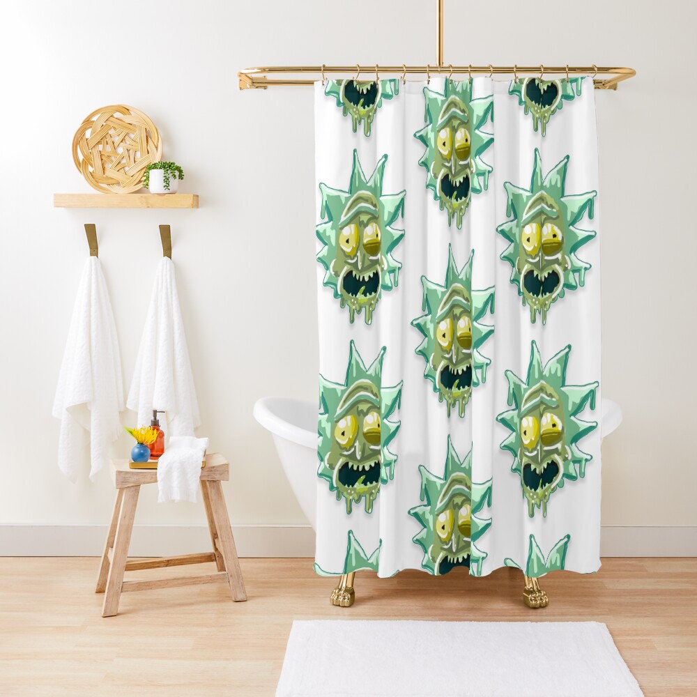 Toxic Rick aka Gunk Rick from Rick and Morty™ Shower Curtain
