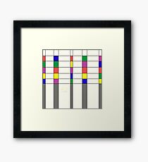 Geometric Contemporary Framed Print