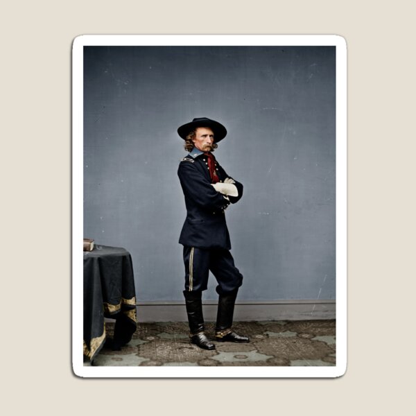 General George Armstrong Custer Magnet