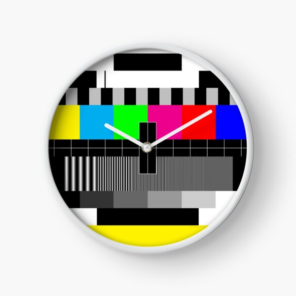 Vista previa del artículo con la obra «Patrón de prueba de TV Transmisión Mundial», diseñado y vendido por sunrisecoast.