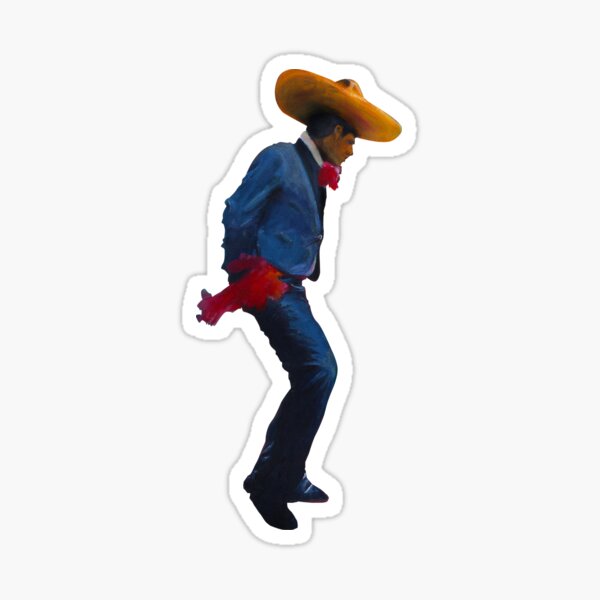 Baile Folklorico Charro Sticker