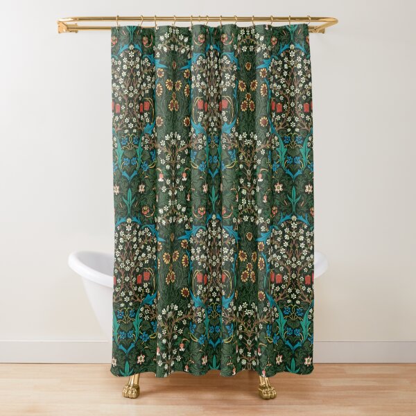Tulip by William Morris Shower Curtain