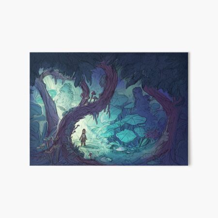 Overgrown - Lost Art Board Print