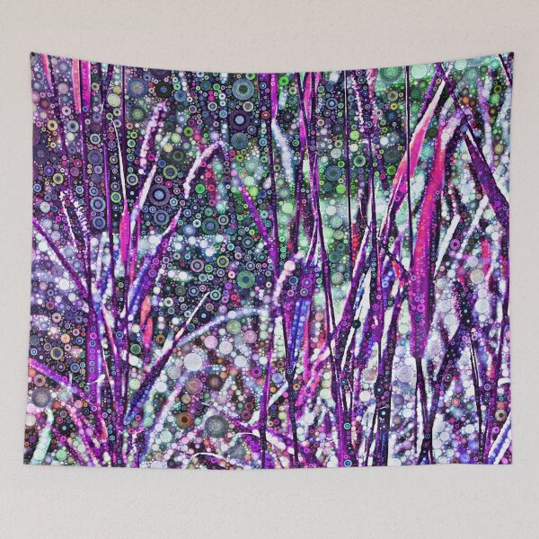 Item preview, Autumn Grasses in Violet designed and sold by Dana Roper.