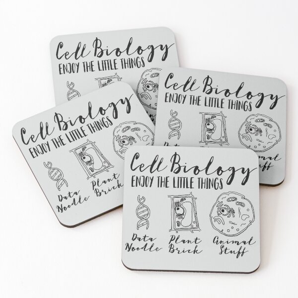 Item preview, Nerdy Science Bio Puns for Cell Biology Enjoy the Little Things Funny Science Joke designed and sold by brightormuted.