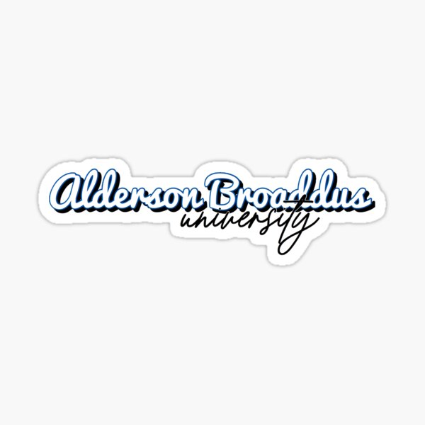 Alderson Broaddus Gifts & Merchandise Redbubble