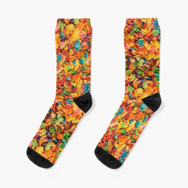 Cereal-Themed Novelty Socks : Cereal Socks
