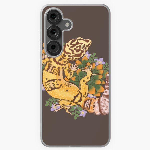 Item preview, Leopard Gecko and Succulents designed and sold by Paige Penrose.