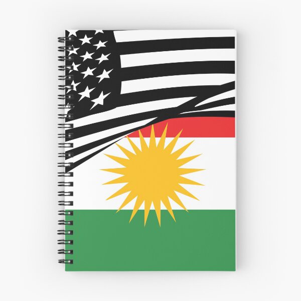 Item preview, Kurdish Flag American Flag  designed and sold by Pollylitical.