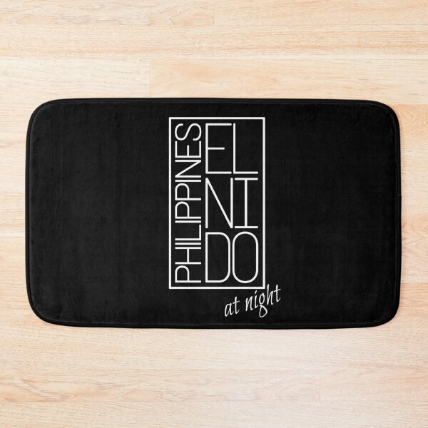 Item preview, El Nido at Night Philippines Traveler Typography Diver Paradise Gift designed and sold by peter2art.