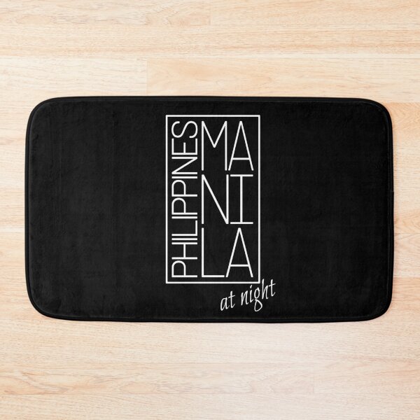 Item preview, Manila at Night Philippines Traveler Typography Diver Paradise Gift designed and sold by peter2art.