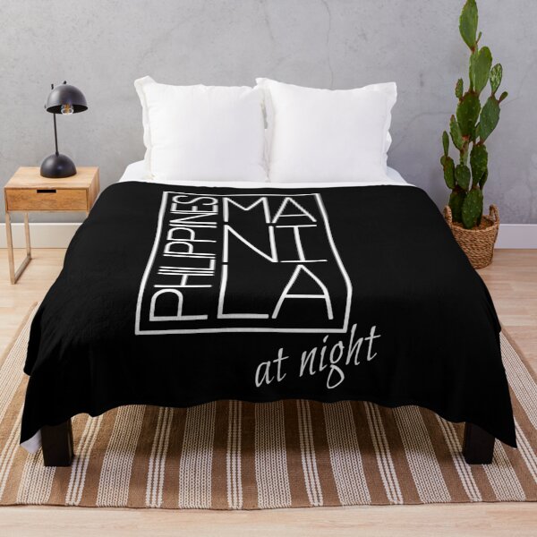 Item preview, Manila at Night Philippines Traveler Typography Diver Paradise Gift designed and sold by peter2art.