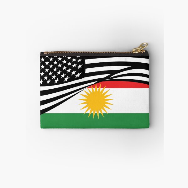 Item preview, Kurdish Flag American Flag  designed and sold by Pollylitical.