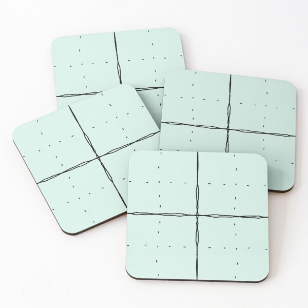Item preview, Graph Paper - Large Aqua designed and sold by Arbitrarily Awesome.