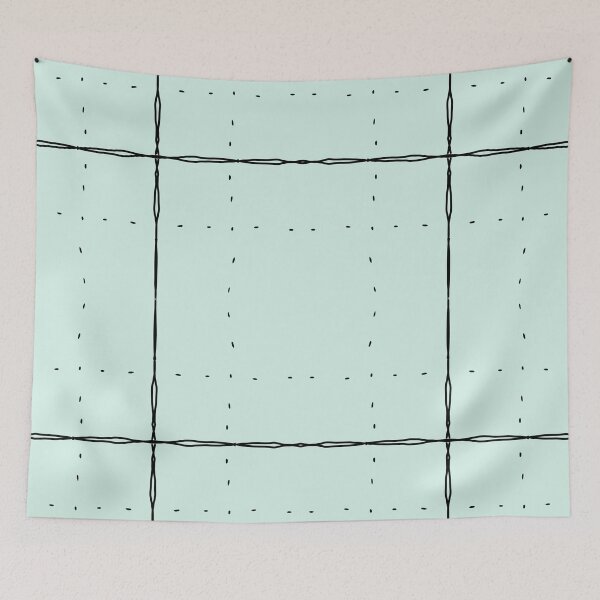 Item preview, Graph Paper - Large Aqua designed and sold by Arbitrarily Awesome.