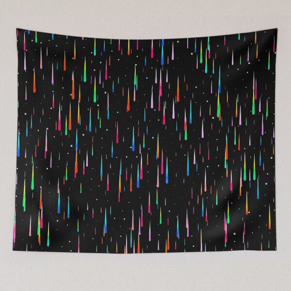 Item preview, Meteor rain -Colorful- designed and sold by lematworks.
