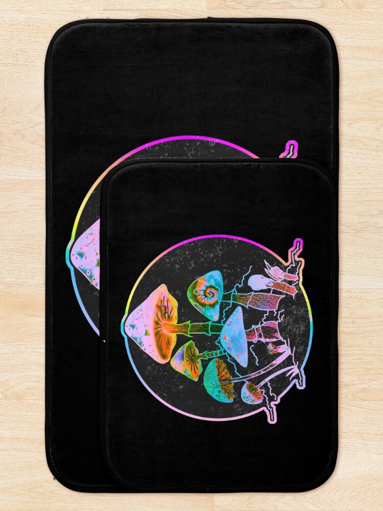 Alternate view of Garden of Shrooms 2020 Bath Mat