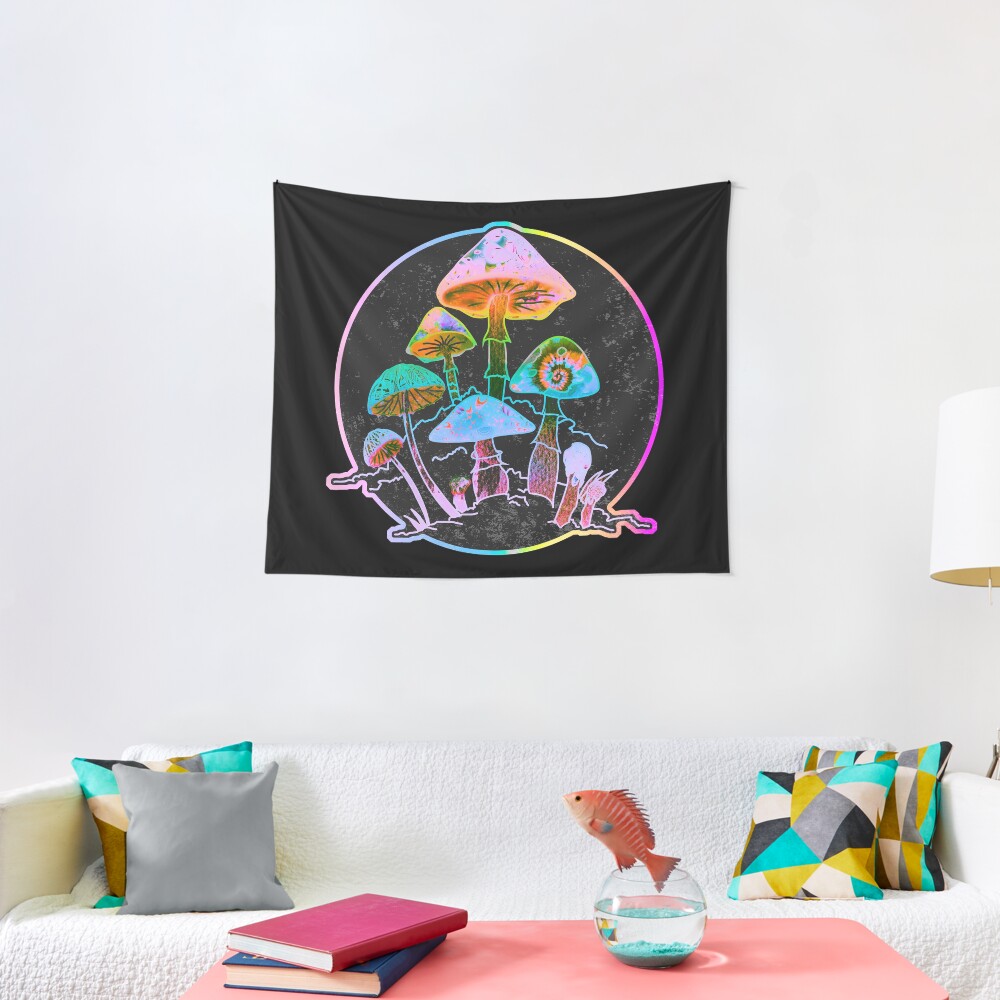 Garden of Shrooms 2020 Tapestry