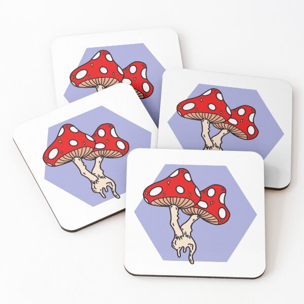 Item preview, Red Shrooms designed and sold by Black Cat Artistry.