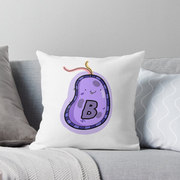 Item preview, Alphabet Letter B Purple Bacteria designed and sold by kidsmonogram.