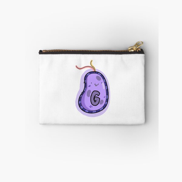 Item preview, Alphabet Letter G Purple Bacteria designed and sold by kidsmonogram.
