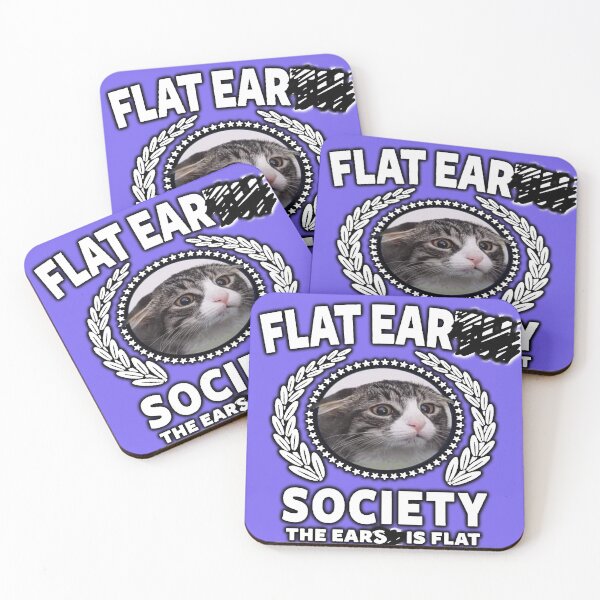 Item preview, Funny Flat Ear Society Cat Meme Shirt designed and sold by xmememachinex69.